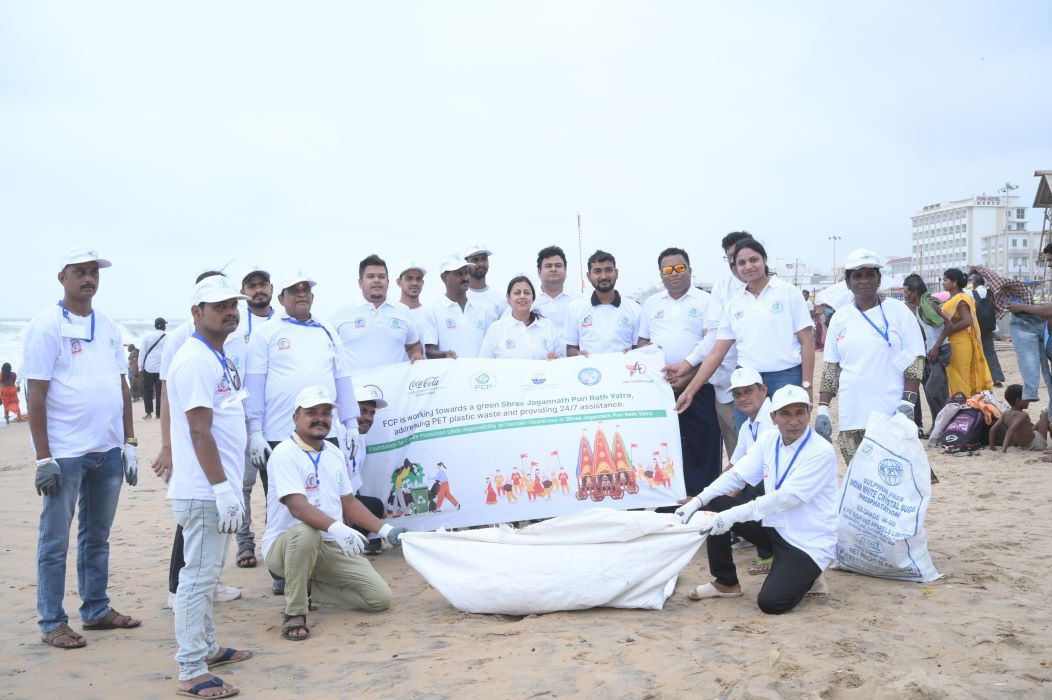 Hindustan Coca-Cola Beverages Collects Over 17,000 Kg Of Used PET Bottles At Puri Rath Yatra